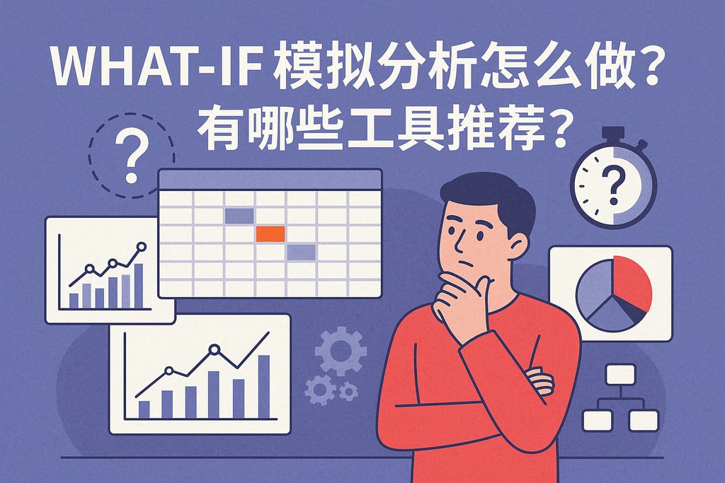 WHAT-IF 模拟分析怎么做？有哪些工具推荐？